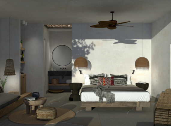Superior Double Room Sea View with private garden